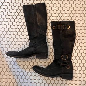 Cordani Black Suede Orlando Boots